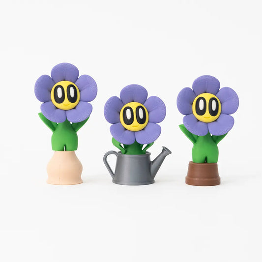 Purple Sunflower Desk Buddies