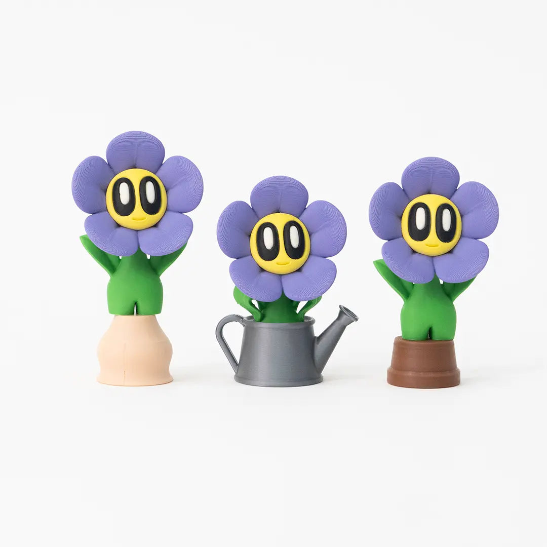 Purple Sunflower Desk Buddies